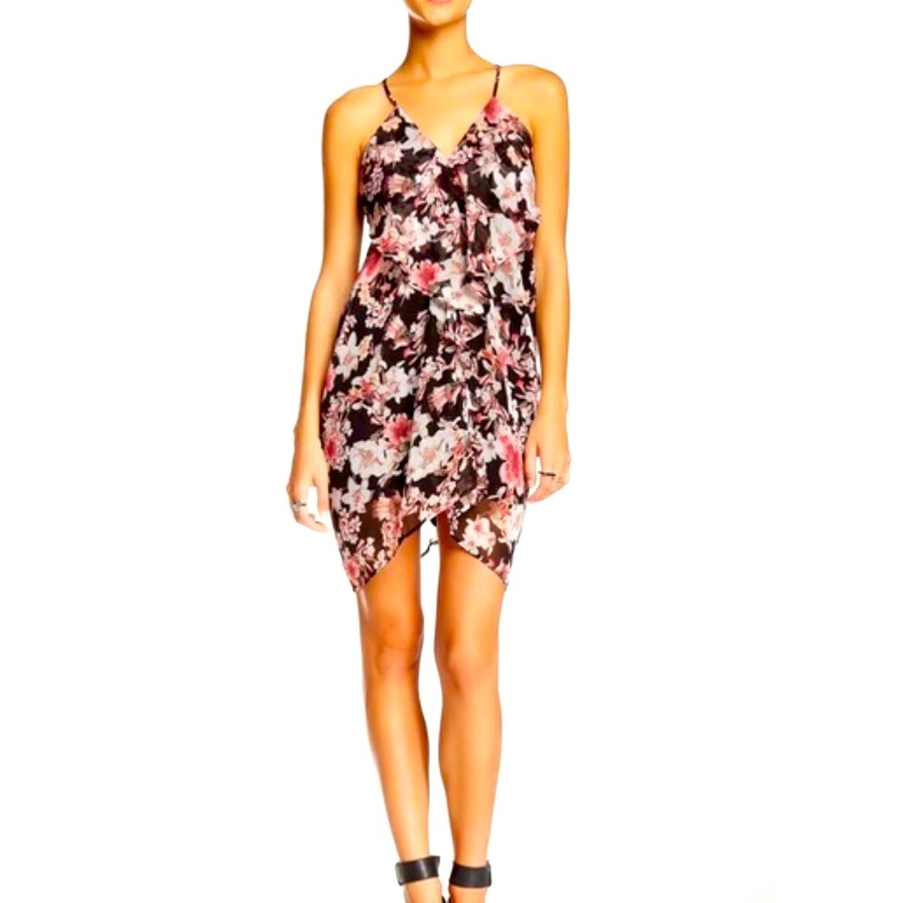 Romeo & Juliet Couture Cascade Mini Dress Size L